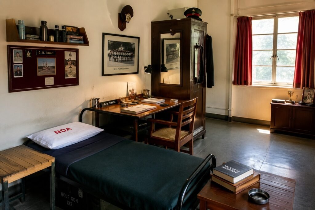 NDA Memories - A typical NDA cadet cabin—the setting for a lesson that would take two decades to fully understand.