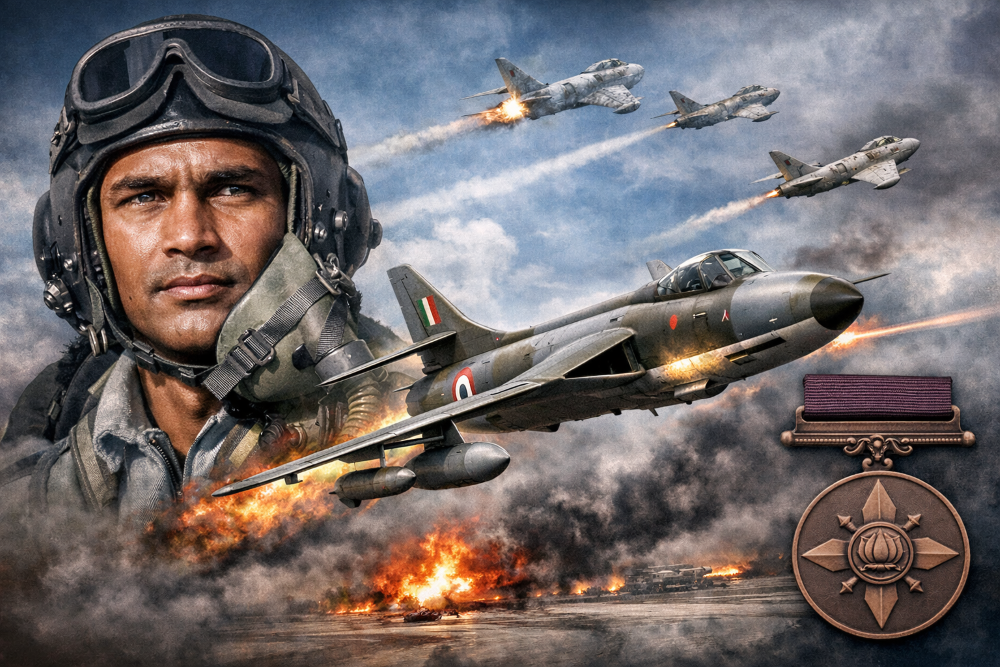 Flt Lt Alfred Cooke at Kalaikunda