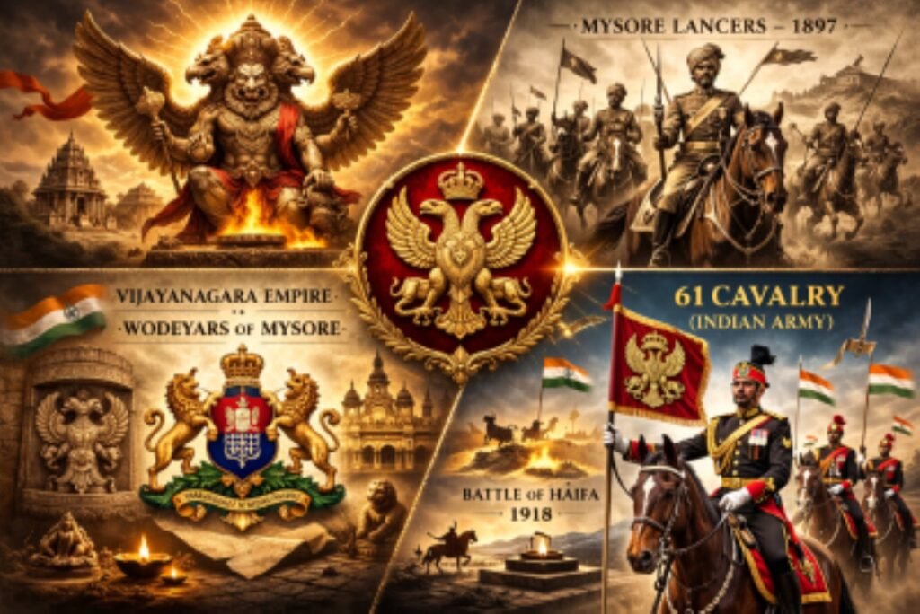 The Ganda Berunda — a symbol that has guarded Karnataka’s rulers for over 1,500 years before riding with soldiers.”