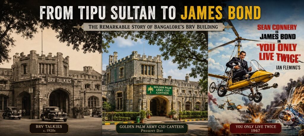 BRV Building Bangalore: Military Headquarters, Ballroom, Cinema and Heritage Landmark
