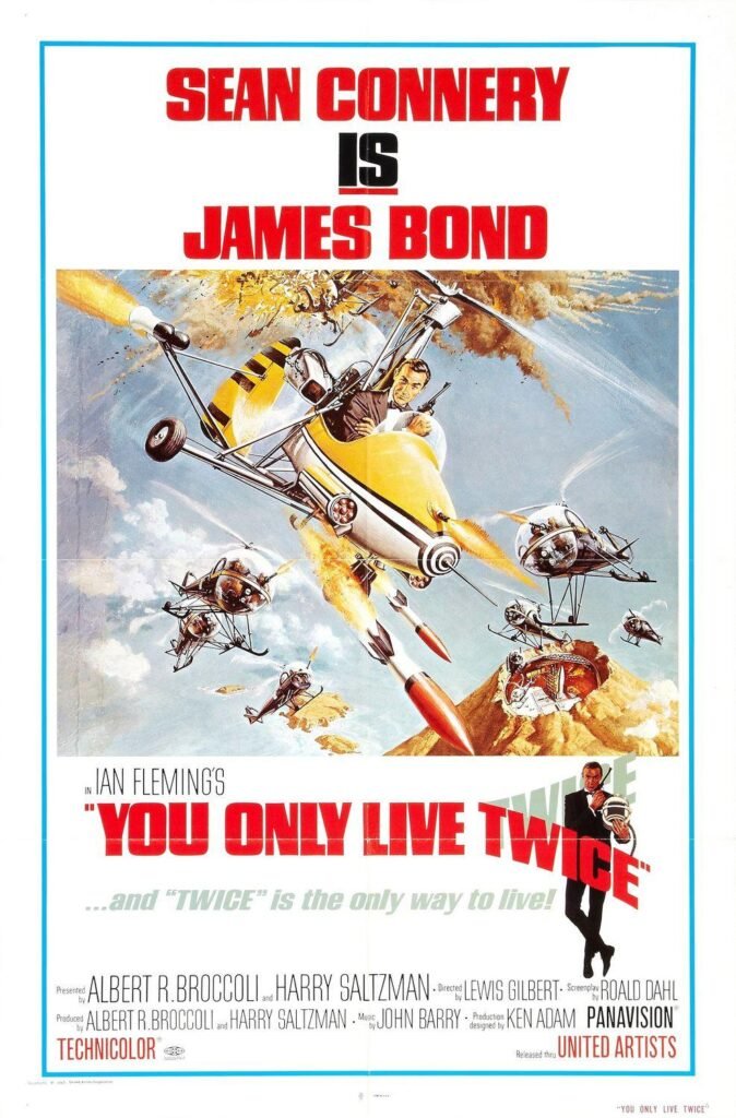 You Only Live Twice poster associated with BRV Talkies Bangalore