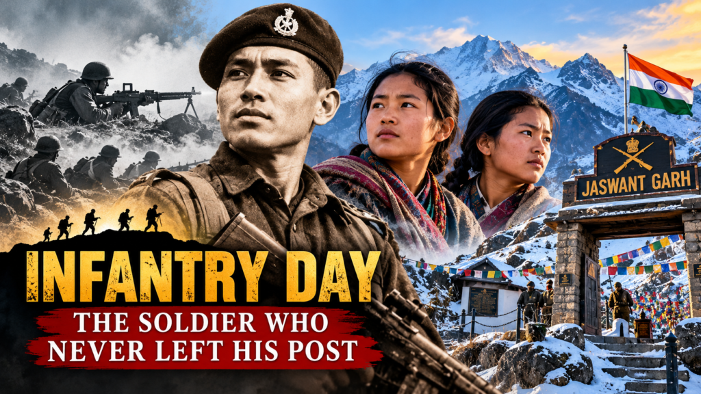 Infantry Day tribute to Rifleman Jaswant Singh Rawat and the legend of Jaswant Garh